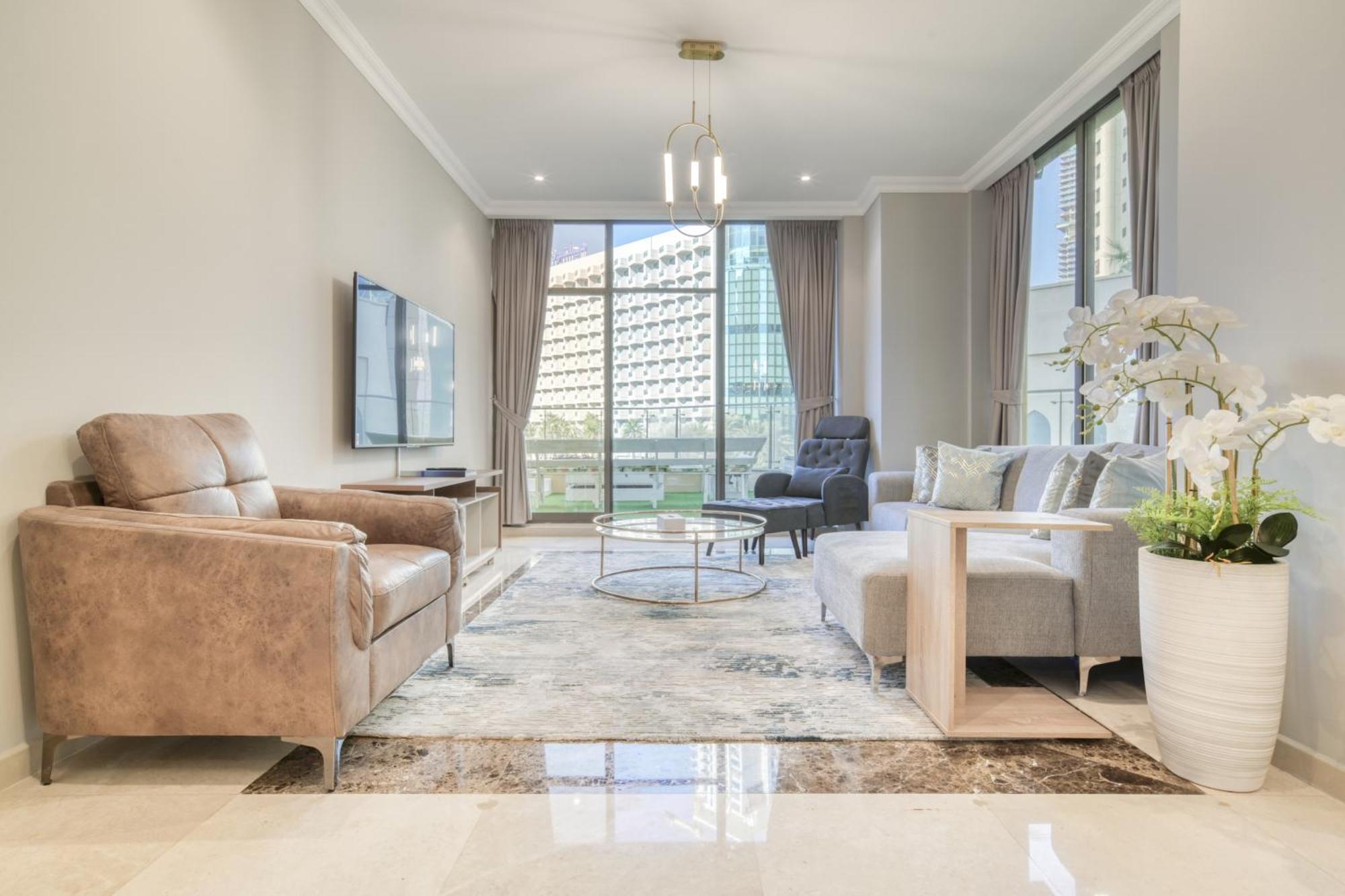 Luxurious 4 Bedroom Duplex With Terrace & Sea View 두바이 외부 사진